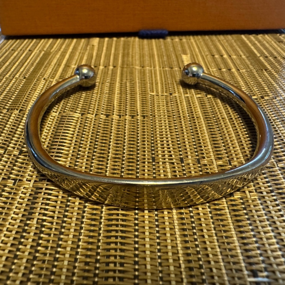 Louis Vuitton Monogram Jonc Cuff Bracelet - Picture 5 of 6